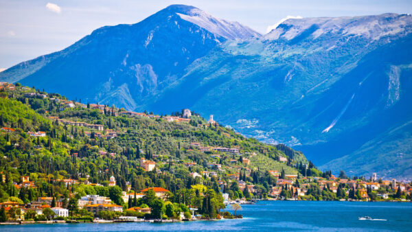 Wallpaper Desktop, Lake, Alps, And, Italy, Travel, Mountain, Riviera, Gardone