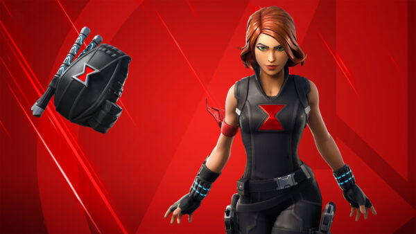 Wallpaper Fortnite, Black, Desktop, Widow, Marvel