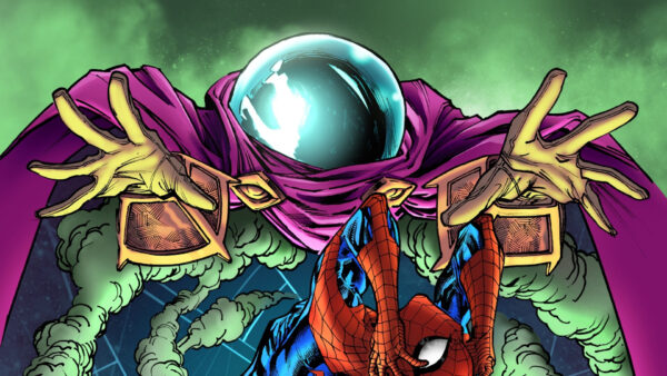 Wallpaper Home, Mysterio, Desktop, And, Far, From, Man, Spider