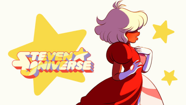 Wallpaper White, Desktop, Stars, Universe, And, Red, Dress, Yellow, Wearing, Movies, Background, Padparadscha, Steven