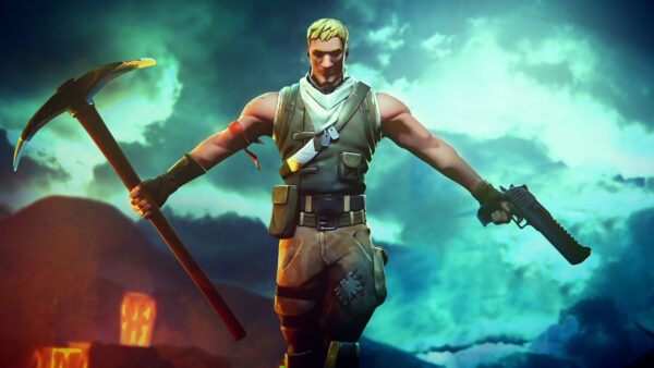 Wallpaper Fortnite, Jonesy