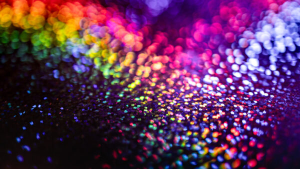 Wallpaper Bokeh, Colorful, Blur, Glare, Background, Glittering, Stones, Glitter