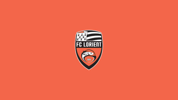 Wallpaper Lorient, Emblem, Soccer, Logo