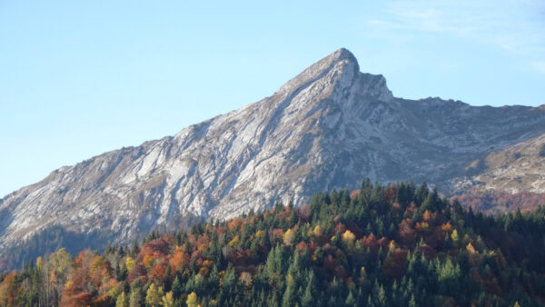 Wallpaper Colorful, Fall, Background, Rock, Trees, Blue, Sky, Mountain, Desktop, Nature, Autumn, Mobile, Forest