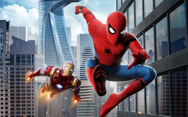 Wallpaper Homecoming, Spider, Man, Iron