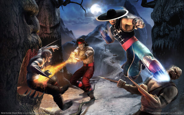 Wallpaper Shaolin, Mortal, Monks, Kombat