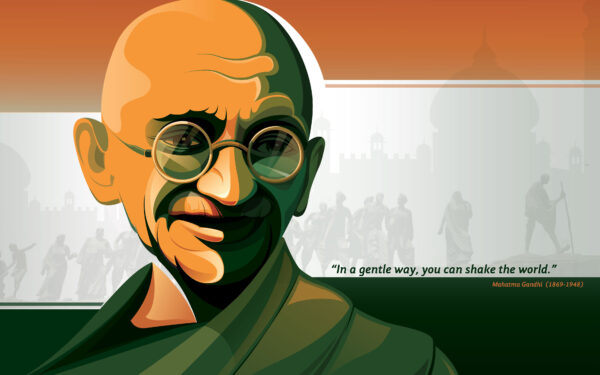 Wallpaper Gandhi, Mahatma