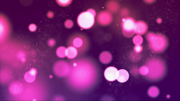 Wallpaper Lights, Bokeh, Pink
