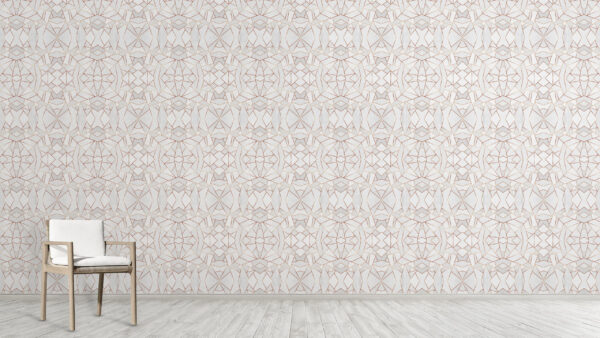 Wallpaper Fractal, Desktop, Pattern, For, White, Stone, Gray, Walls, Interior