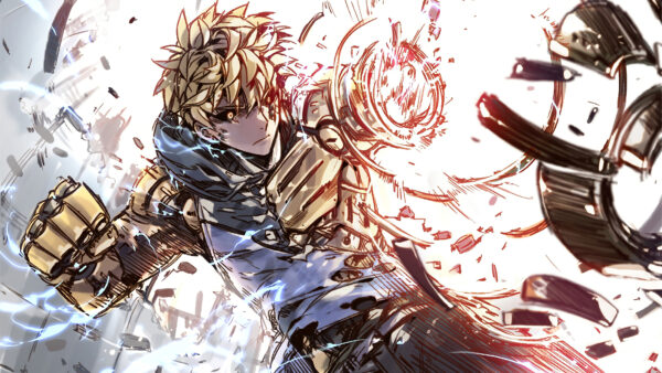 Wallpaper Man, Punch, One, Genos