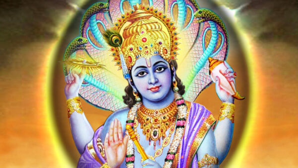 Wallpaper Maha, God, Sri, Vishnu