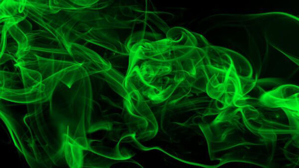 Wallpaper Background, Smoke, Black, Aesthetic, Green