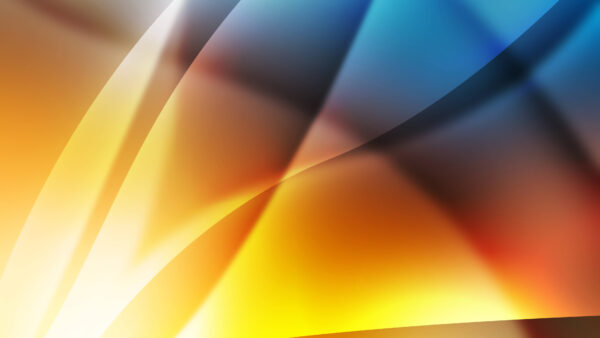 Wallpaper Colorful, Neon, Desktop, Abstract, Waves, Yellow, Mobile, Rays, Creative