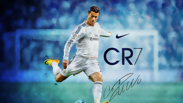 Wallpaper Ronaldo, Wearing, Dress, White, Ground, Desktop