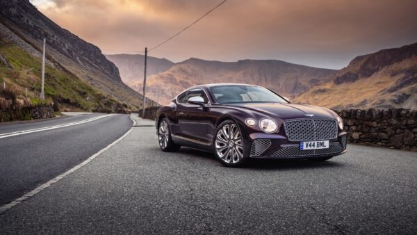 Wallpaper Mulliner, Bentley, Light, Continental, Cars, Purple