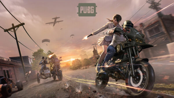 Wallpaper Bike, Players, PUBG