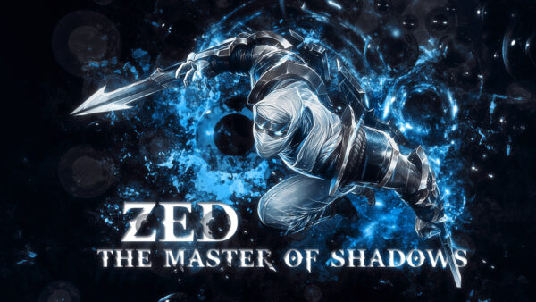 Wallpaper Zed, League, Legends