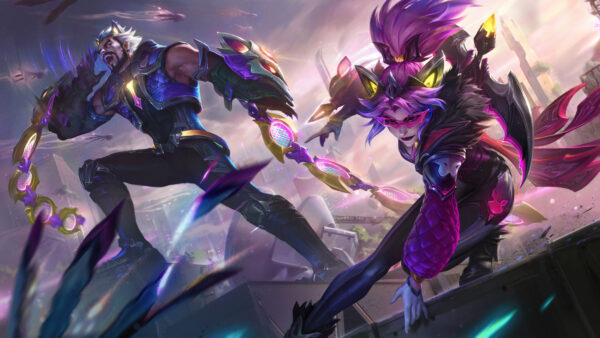 Wallpaper Vayne, Legends, League, Sylas