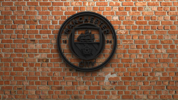 Wallpaper Manchester, F.C., Emblem, Logo, City, Soccer