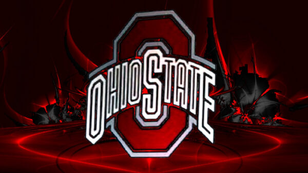 Wallpaper State, Red, White, Ohio, Logo