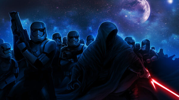 Wallpaper Vader, Stormtroopers, Darth