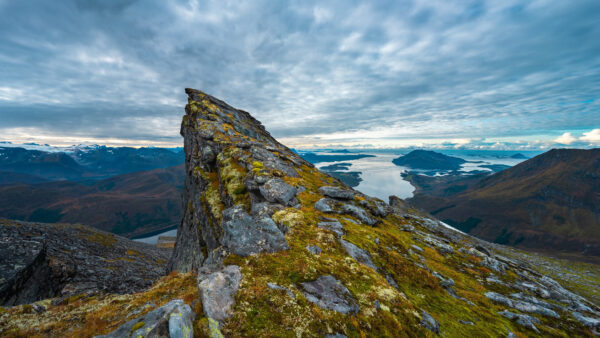 Wallpaper Mobile, Cloudy, Mountain, Desktop, Landscape, Nature, Sky, Under