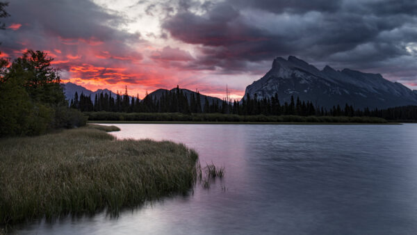 Wallpaper Alberta, Lake, Canada