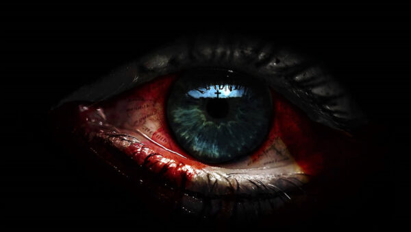 Wallpaper Eyes, View, Eye, Evil, Black, Closeup, Red