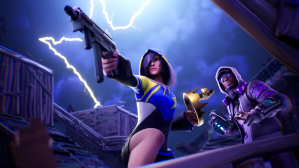 Wallpaper FNCS, Fortnite, Skin, Chapter