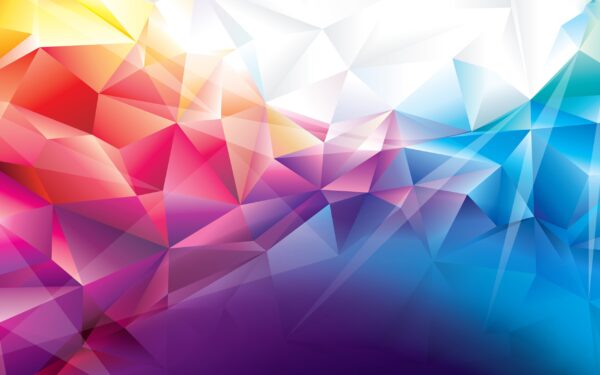 Wallpaper Colorful, Polygons