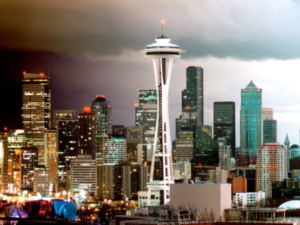 Wallpaper Skyline,, Washington, Seattle
