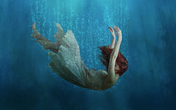 Wallpaper Dream, Underwater, Girl