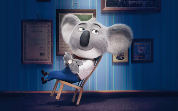 Wallpaper Animation, Buster, Movie, Sing, Moon