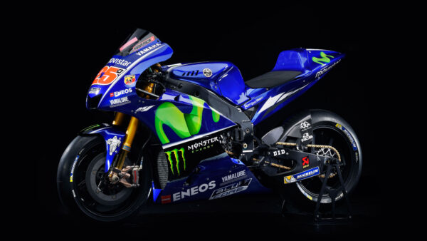 Wallpaper Movistar, 2017, YZR, Yamaha