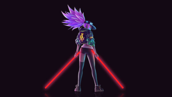 Wallpaper KDA, Akali