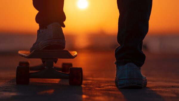 Wallpaper Wallpaper, Images, Pc, Background, 4k, Light, Cool, Legs, Desktop, Sunset, Skateboard, Sports