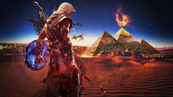 Wallpaper Bayek, Assassin’s, Creed, Origins, Siwa, Egypt