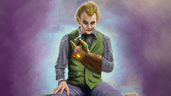 Wallpaper Joker, Artistic, Painting