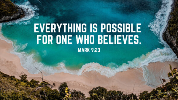 Wallpaper Believes, Jesus, Who, One, Everything, For, Possible