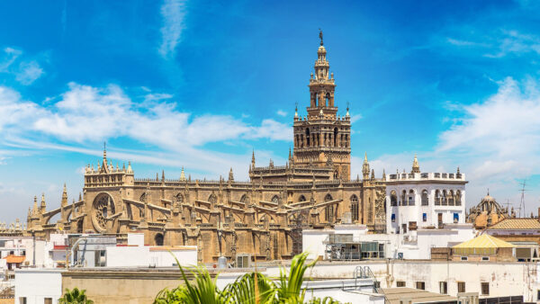 Wallpaper Travel, Spain, Cathedral, Seville, Desktop, Church