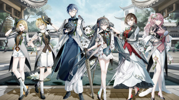 Wallpaper Vocaloid, Hatsune, Kaito, Len, Megurine, Rin, Miku, Kagamine, Meiko, Luka