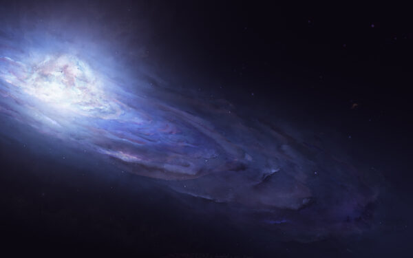 Wallpaper Galaxy, Andromeda