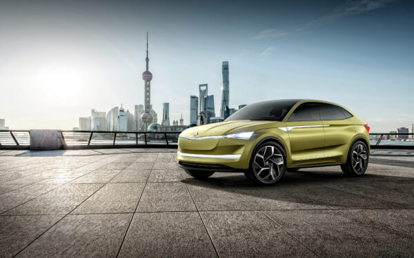 Wallpaper Skoda, Vision, Concept