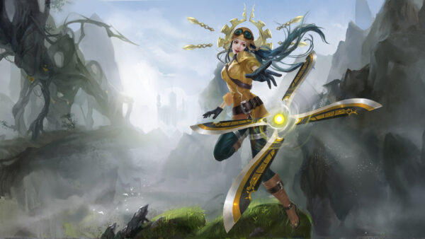 Wallpaper Irelia, Legends, League