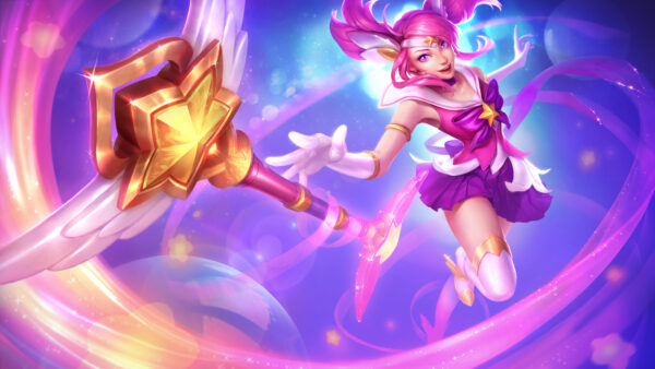 Wallpaper Legends, League, Lux