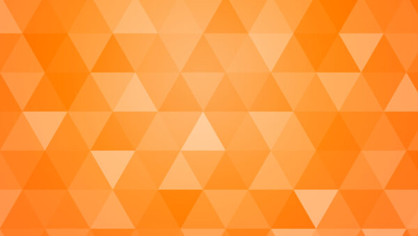 Wallpaper Triangle, Background, Abstract, Geometric, Orange