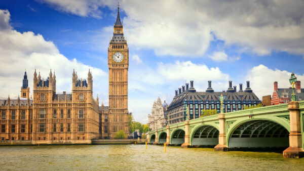 Wallpaper Big, Kingdom, United, Westminster, London, Thames, Palace, Travel, Ben, Bridge