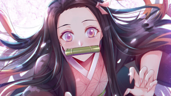 Wallpaper Slayer, Nezuko, Kimetsu, Kamado, Demon, Yaiba