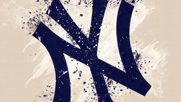 Wallpaper Baseball, Logo, Letters, York, Desktop, Blue, Yankees, New