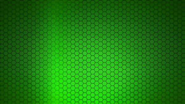 Wallpaper Shape, Hexagon, Geometric, Green